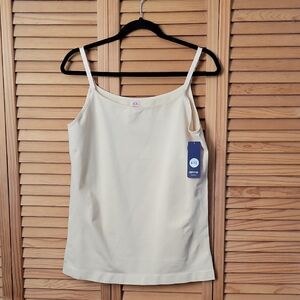 EMPETUA Seamless Adjustable Straps Shapewear Tank Cami Nude Beige 4XL